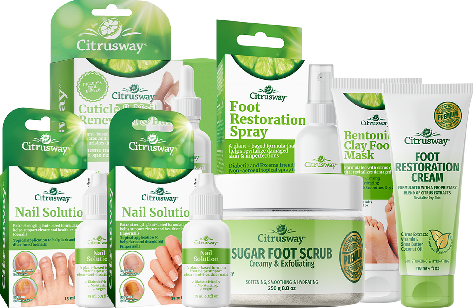 The full Citrusway at-home spa starter kit