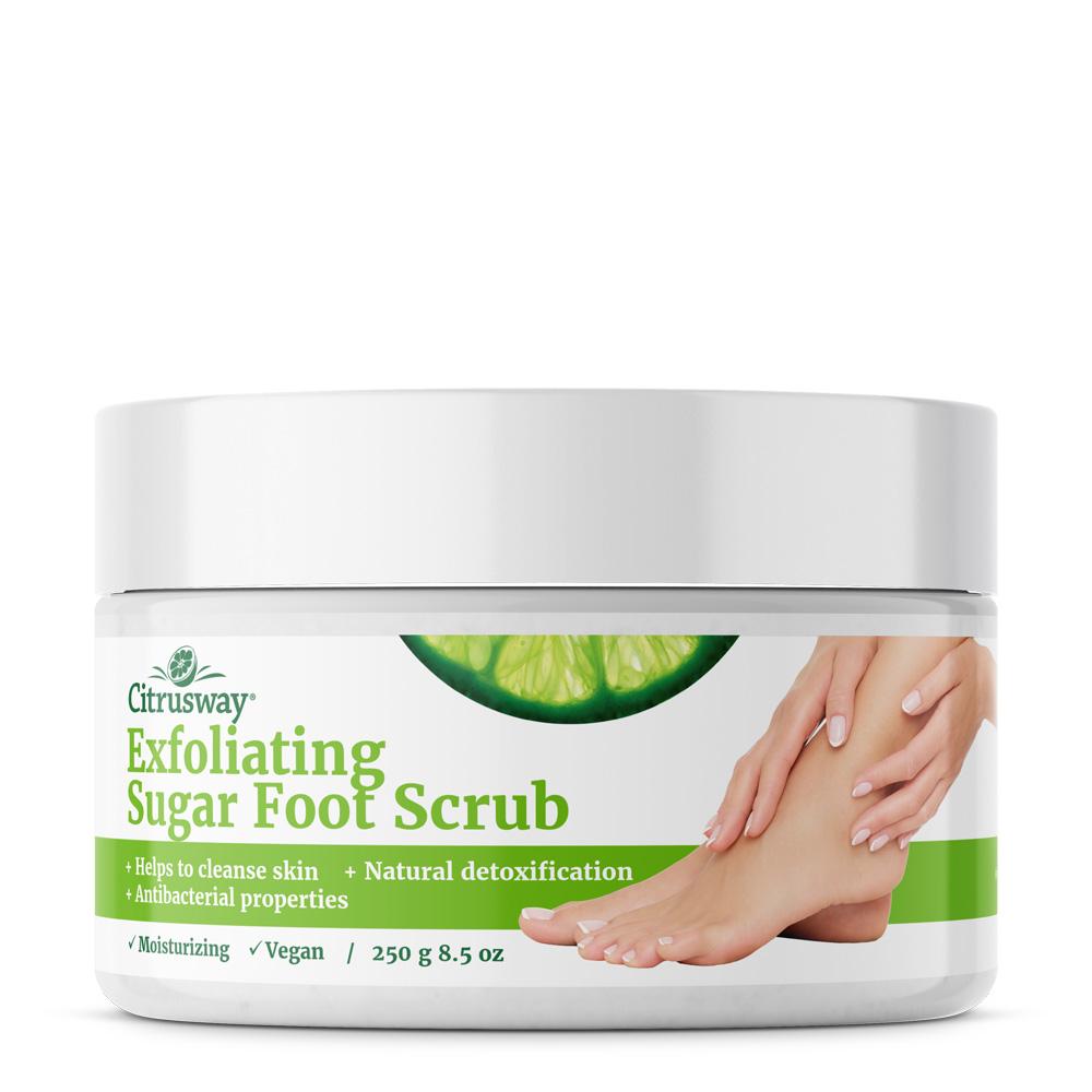 Exfoliating Foot Sugar Scrub 250g / 8 oz – Citrusway